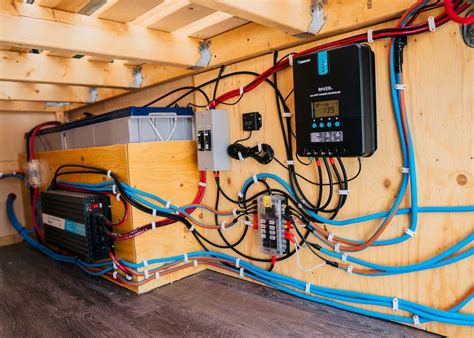 how to install electricity box van conversion|diy van battery conversion.